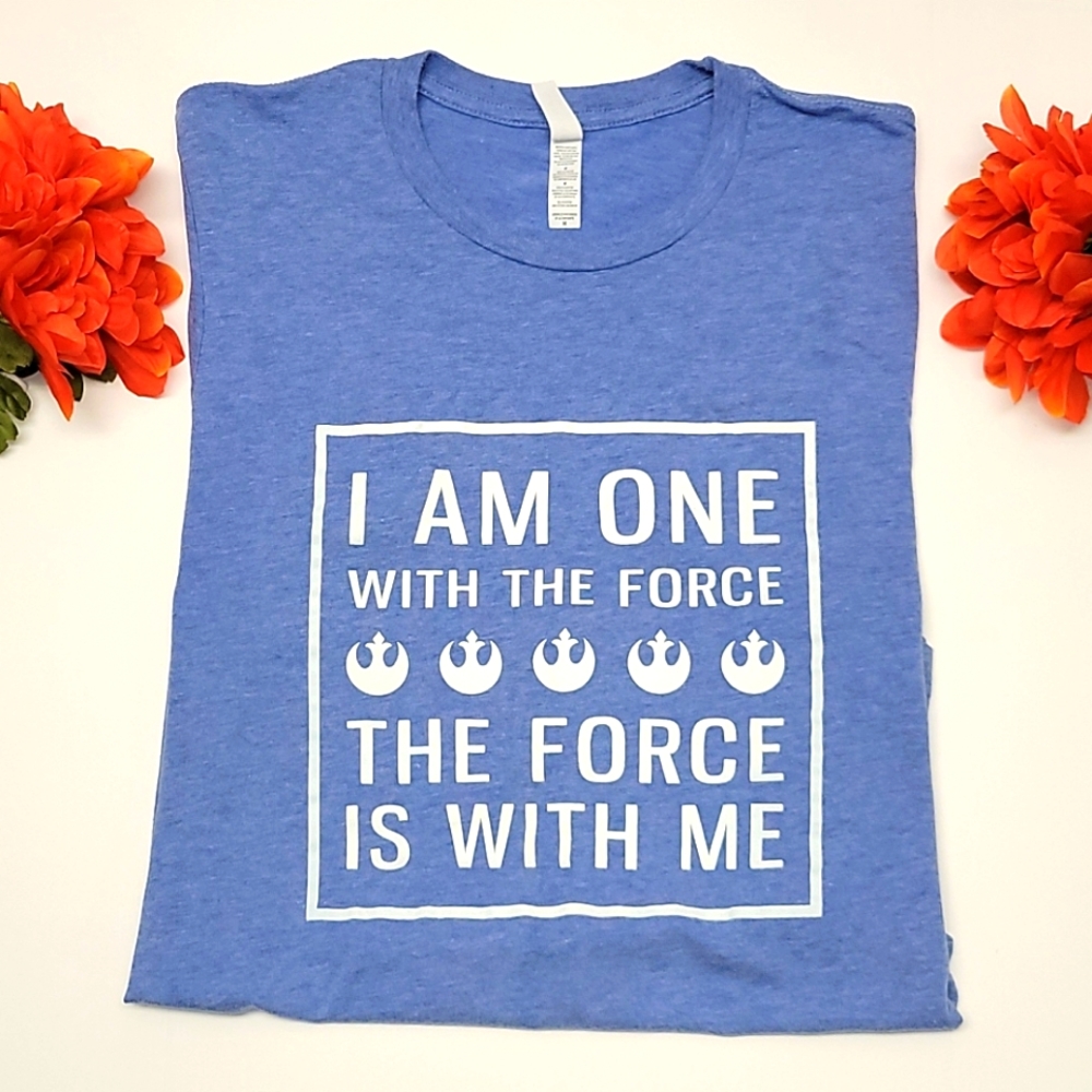Bella Canvas Tee size Medium Blue